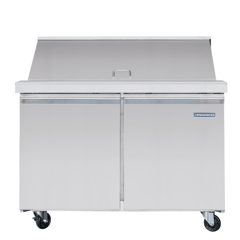 ESPM-48-18-HC Enhanced 48" Refrigerated Sandwich/Salad Prep Unit, Mega Top