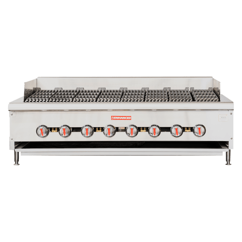 EHDCB-48 Enhanced 48" Gas Charbroiler-Enhanced Gas Equipment