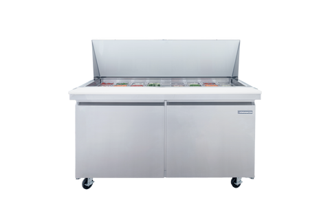 Enhanced Refrigeration ESPM-60-24-HC Enhanced 60" Mega Top Sandwich/Salad Prep Table