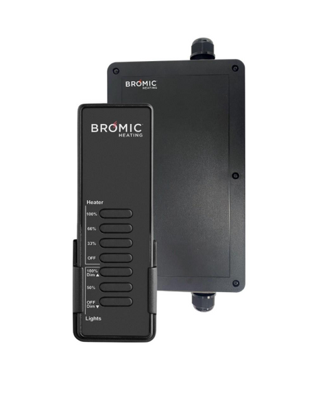 BH3230007-1 Bromic Eclipse Electric Pendant Control Box w/ Remote Control, Black-Bromic Heating