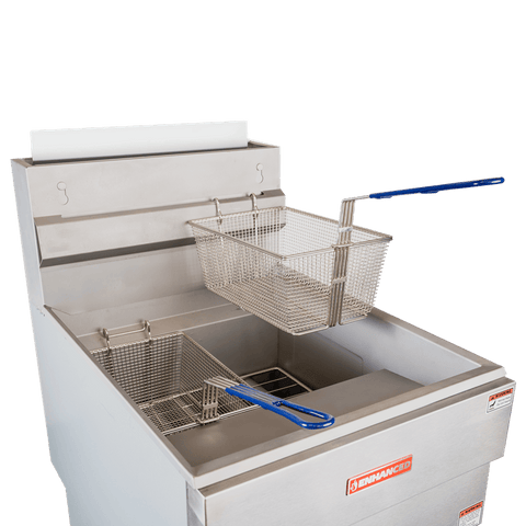 EGF-150-N Enhanced 65-80 Lb. Natural Gas Fryer-Enhanced New Gas Equipment