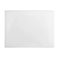 CB201575WH Cresco Resco Cutting Board 20" L x 15" W x 1" H, White-Enhanced Smallwares