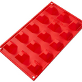 SMF-008 Fat Daddio's Silicone Baking Mold, Pyramid, 0.68 oz, 1.42 in-Fat Daddios