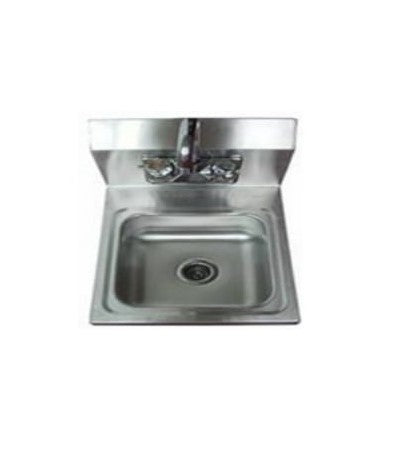 USHS-12-NL US Refrigeration 12x16 Wall Mount Hand Sink w/ Gooseneck Faucet