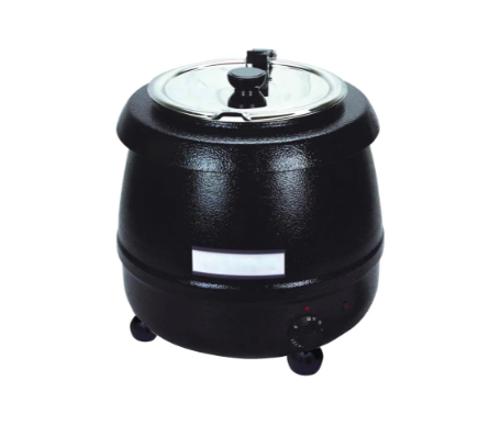 Enhanced Slicers SB-6000 Soup Kettle, 10 Liter, Black, 110V