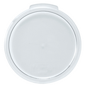 ERCL121822C Cresco Resco Round Lid for 12,18 & 22qt Round Container, Clear-Enhanced Smallwares