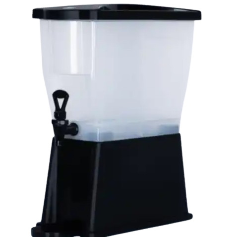 176BD3BK2 Cresco-Resco Beverage Dispenser Slim, 3 Gallon, Black Base-Enhanced Smallwares