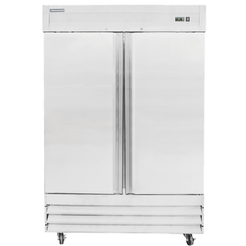 ERS-48F-HC Enhanced Reach-In Freezer, 2 Solid Doors