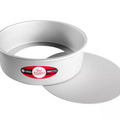PCC-93 Fat Daddio's Round Removable Bottom Pan, 9 in x 3 in , Aluminum-Fat Daddios