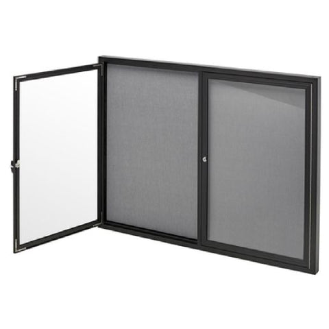 ADI504-02-BG Alpine Industries - Bulletin Memo Board, 48" X 36", Enclosed