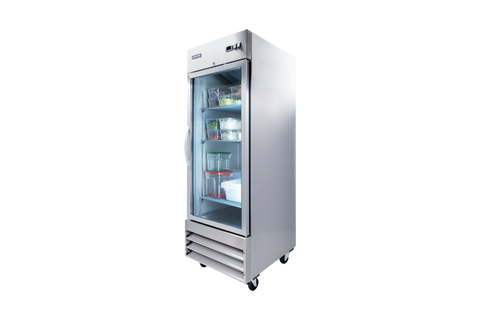 Enhanced Refrigeration ERS-23RG-HC 23 Cu. Ft. Single Solid Door Reach-In Refrigerator
