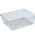EFP24C Cresco Resco Food Pan 1/2-4" Deep, Clear-Enhanced Smallwares