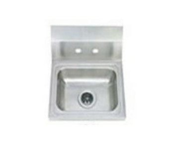 US Refrigeration USHS-17-NL 17x15 Wall Mount Hand Sink with Gooseneck Faucet