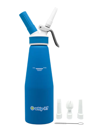 Whip Cream Disp Blue Rubber 1/2L - EACH