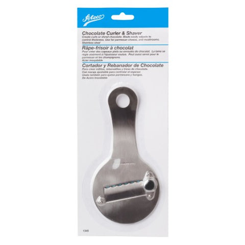 Ateco 1345 Chocolate Shaver - Adjustable 18/8 Stainless Steel Garnishing Tool