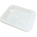 BBLID12WHT Enhanced Bus Box Lid 1/2 Size, White-Enhanced Smallwares