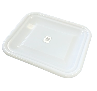 BBLID12WHT Enhanced Bus Box Lid 1/2 Size, White