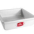 PSQ-10103 Fat Daddio's Square Pan, 10 in x 10 in x 3 in , Aluminum-Fat Daddios