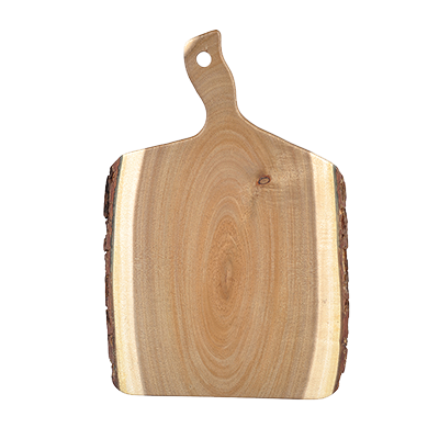 ACABB1407 Tablecraft 14" x 7" x 3/4" Cash & Carry Acacia Bread Board - Each