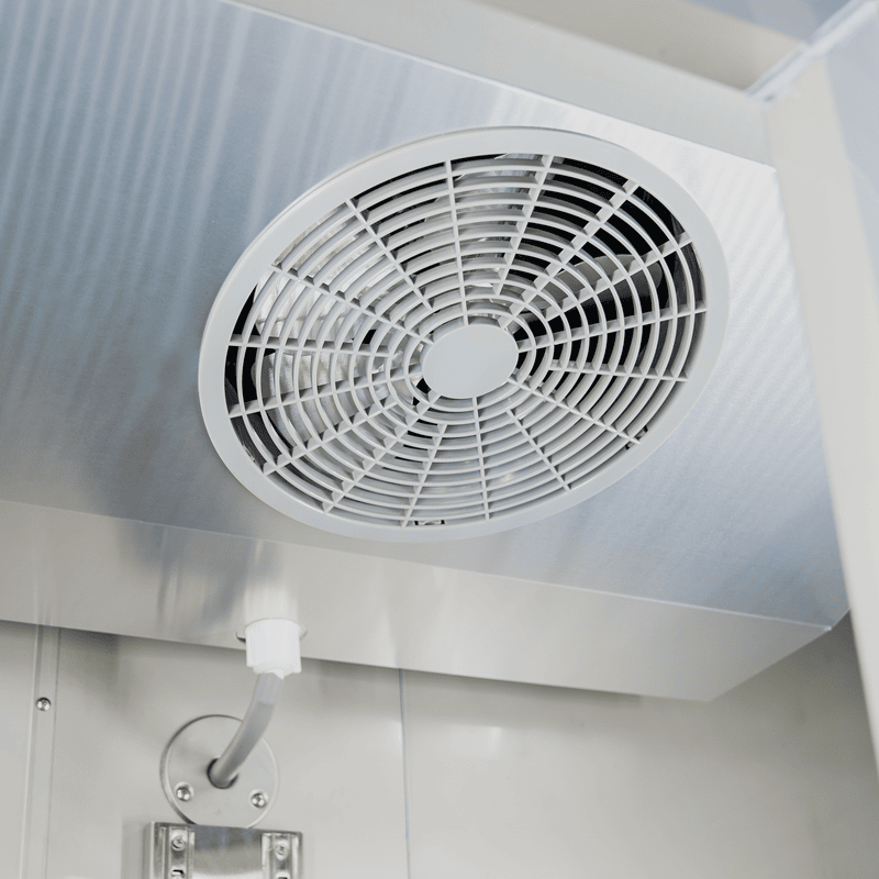 EGDM-45R-HC Enhanced Merchandiser Refrigerator 2-Glass doors, Black exterior