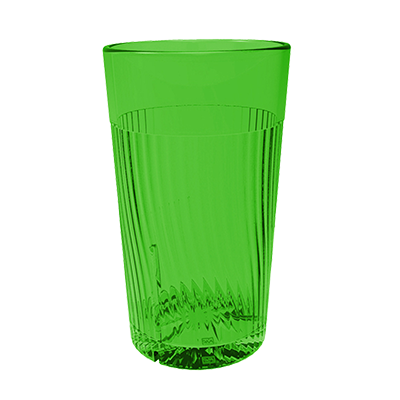 Thunder Group PLPCTB312GR 12 oz Green Belize Polycarbonate Tumbler