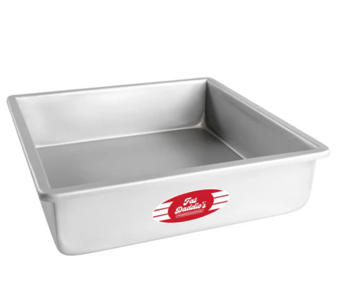 PSQ-12123 Fat Daddio's Square Pan, 12 in x 12 in x 3 in , Aluminum