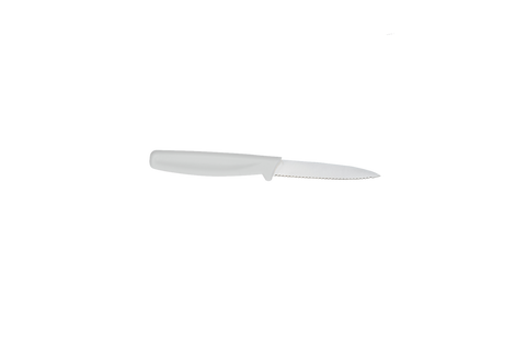 Cresco Resco KWPARING35S 3.5" Paring Knife with Smooth White Handle