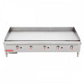EHDG-60-T-1 Enhanced 60" Thermostatic Gas Griddle with 1" Thick Plate-Enhanced Gas Equipment