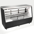 EDDDC-84-HC Enhanced Deli Case Double Duty 84\" Black-Enhanced Refrigeration