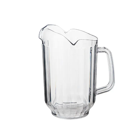EBP-60C Cresco Resco Pitcher, 60 oz., Clear-Enhanced Smallwares