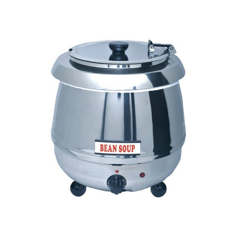 SB-6000S Enhanced Soup Kettle, 10 Liter, Stainless Steel-Enhanced Slicers