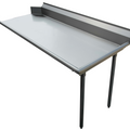 E-CDT-48R Enhanced Clean Dish Table 30"D x 48"W, Right Side-Enhanced SS & Equipment