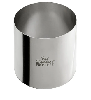 SSRD-3030 Fat Daddio's Round Pro Series Rings, 3 in x 3 in , Stainless steel-Fat Daddios