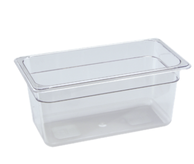 EFP36C Cresco Resco Food Pan 1/3-6" Deep, Clear-Enhanced Smallwares