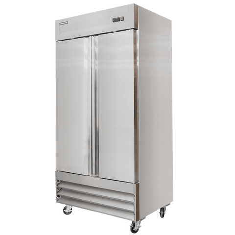 ERS-35R-HC Enhanced Reach-In Refrigerator, 2 Solid Doors