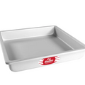 PSQ-12122 Fat Daddio's Square Pan, 12 in x 12 in x 2 in , Aluminum-Fat Daddios