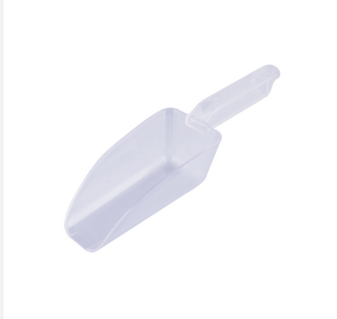 EIS-12C Cresco Resco Ice Scoop, 12 oz., Clear-Enhanced Smallwares