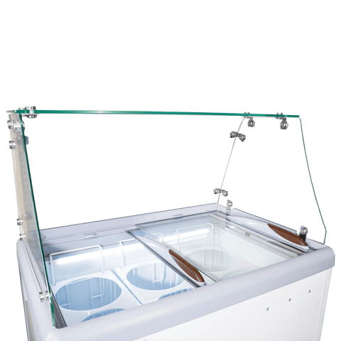 ERI-260DC Enhanced 40" Ice Cream Dipping Cabinet with Tub Holders-Enhanced Freezers