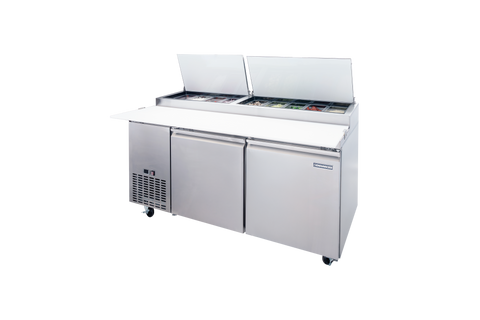 Enhanced Refrigeration EPP-67-HC Enhanced 67" Pizza Prep Table