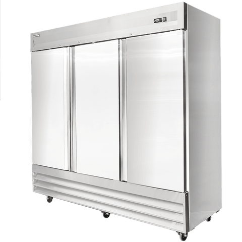 Enhanced Refrigeration ERS-72R-HC 72 Cu. Ft. 3-Door Solid Reach-In Refrigerator