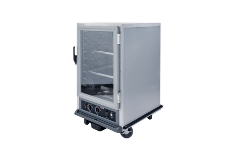 Enhanced EENC3-2-CFC-U-20 Half Size Heater/Proofing Cabinet with Universal Racks