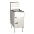 SG14S LP Pitco 40-50 lb. Solstice Stainless Steel Floor Fryer - LP-PITCO/MAGIKITCH'N