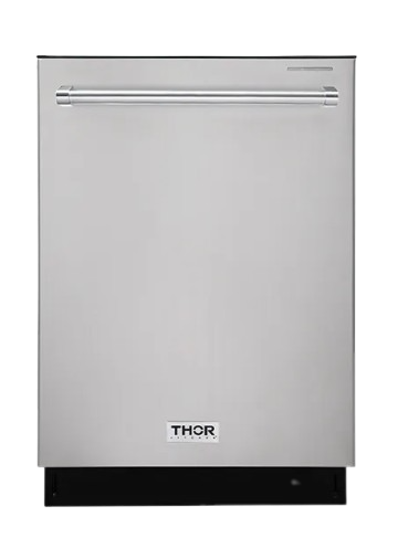 Thor Kitchen HDW2401SS 24 in Built-In Top Control Smart Dishwasher, Stainless Steel