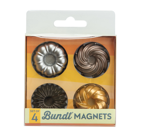 02128 Nordic Ware Bundt Magnets set of 4