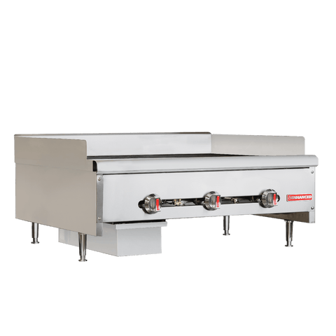 EHDG-36-T-1 Enhanced Griddle HD 36\" 1" thick plate, Thermostatic Controls, gas