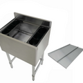 E-IB183012 Enhanced 30" Ice Bin Only with 3" Backsplash-Enhanced SS & Equipment