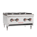 EGHP-4L Enhanced 24" Hotplate, 4 Burner-Enhanced Gas Equipment