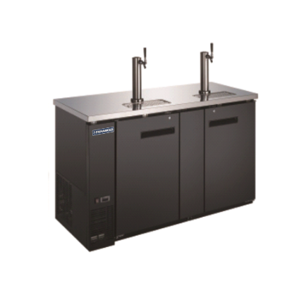 EDD-3-HC Enhanced Draft Beer Dispenser, 2-Towers-Enhanced Refrigeration