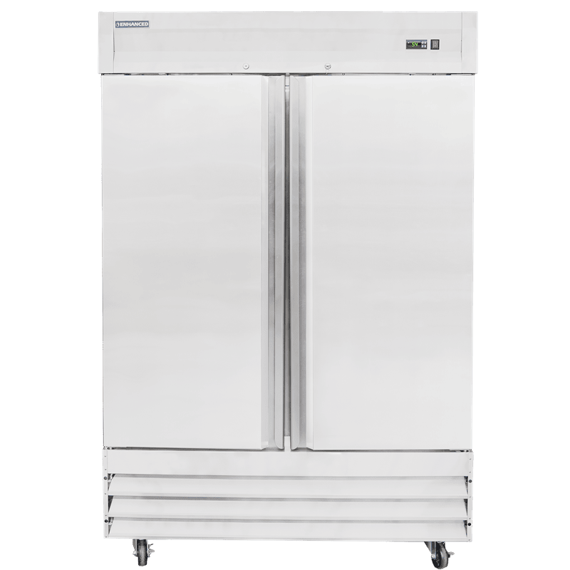 *On Sale* ERS-48R-HC Enhanced Reach-In Refrigerator, 2 Solid Doors (was $2,695)