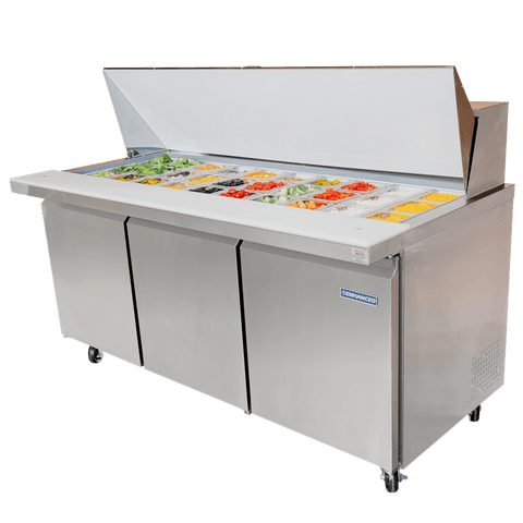 ESP-72-HC Enhanced 72" Refrigerated Sandwich/Salad Prep Unit